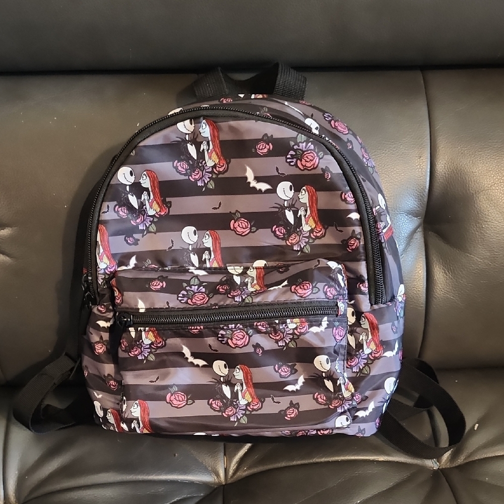 Disney Nightmare Before Christmas Jack And Sally Backpack